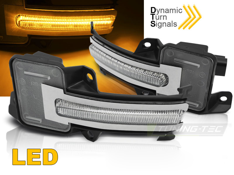 Laterale Indicator Nello Specchio LED Bianco Sequenziale per Honda Civic X 16-21