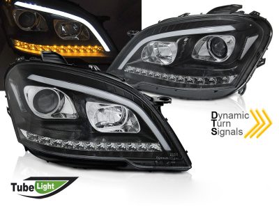 Fari Tubo Luce Nera Sequenziale per Mercedes W164 ML (09-11)