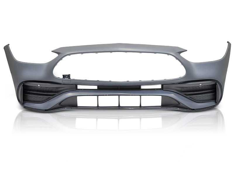 Anteriore Paraurti Sport Nero per Mercedes W206 (2021 e Seguenti)
