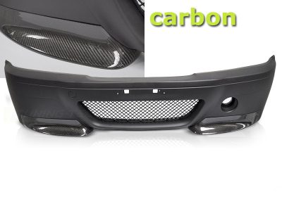 Anteriore Paraurti CSL Look Carbon per BMW E46 4D (1998-2005) Paraurti Sportivo