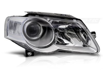 Fari Cromato Destro Laterale per Volkswagen Passat B6 (03.05-10) Destro