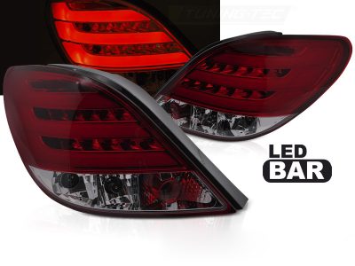 Peugeot 207 3D/5D 06-09 Rosso Fumé LED Bar per Peugeot 207 (tutte le Versioni)