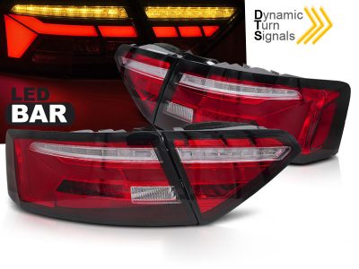 LED Bar Fanali Posteriori Rosso Bianco Sequenziali per Audi A5 (2011-2016)