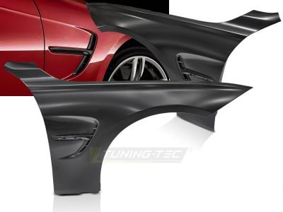Parafanghi Sport Style con Laterale Vent Nero per BMW F30 F31 (2011-2018)