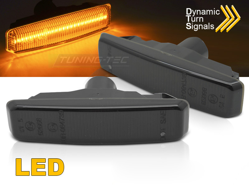 Laterale Direzione Fumè LED Sequenziale per BMW E39 (1995-2003)