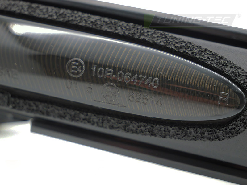 Laterale Direzione Nello Specchio Fumè LED Sequenziale per Honda Civic 04-06