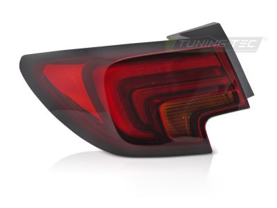 LED Fanale Posteriore Rosso Fumé Sinistro Laterale Tyc per Opel Astra K