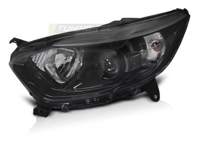 Faro Nero Sinistro Laterale Tyc per Renault Captur I (2013-2017) Sinistro