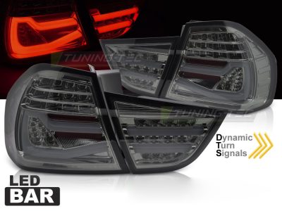 LED Bar Fanali Posteriori Fumé Sequenziali per BMW E90 (2009-2011) - Fanali
