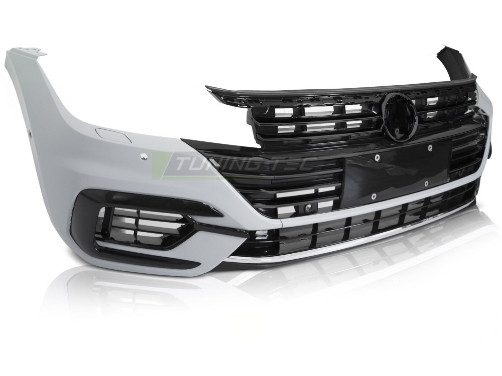 Anteriore Paraurti Sport Nero per Volkswagen Arteon (2017-2020)