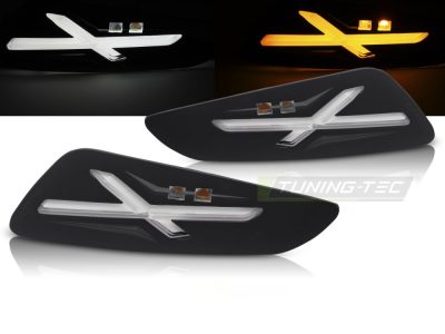 Frontale Luce Nera LED per Vespa Sprint / Primavera 150cc