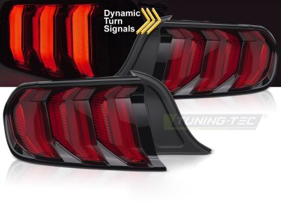 Ford Mustang 14-22 Rosso LED per Illuminazione Interna ed Esterna Auto