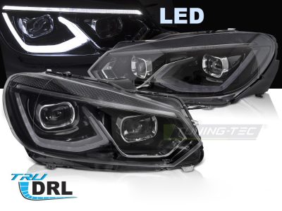 Full LED Fari Nero per Volkswagen Golf 6 (anni 2008-2013)