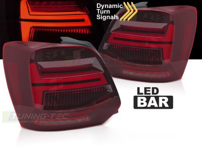 LED Fanali Posteriori Rosso LED Bar per Volkswagen Polo V (09-17) - Fanali