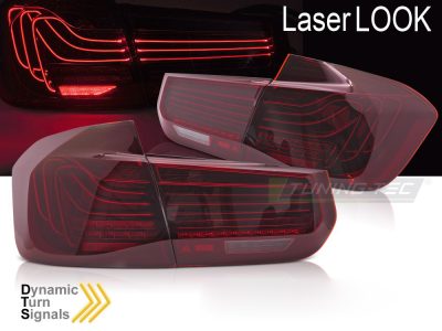 LED Laser Fanali Posteriori Rosso Sequenziali per BMW F30 (2011-2018) Fanali