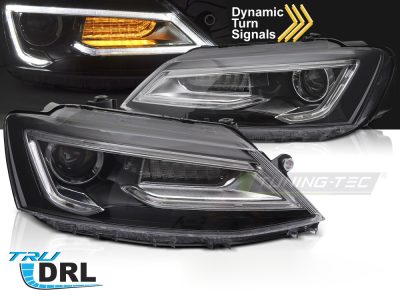 Fari Tube Luce Nera per Volkswagen Jetta VI (2011-2018)