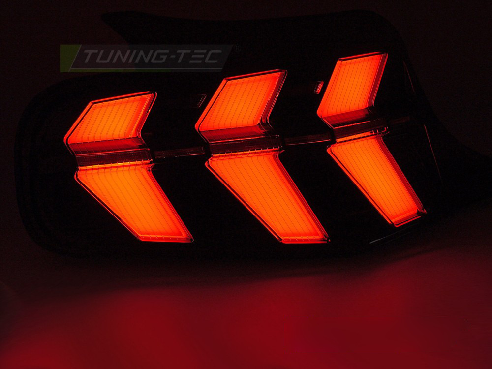 Ford Mustang 10-13 Nero LED Fari Anteriori LED Scuri per Auto Tuning