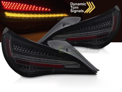 LED Fanali Posteriori Sequenziali Nero Fumé per Mercedes CLA C117 (2013-2016)