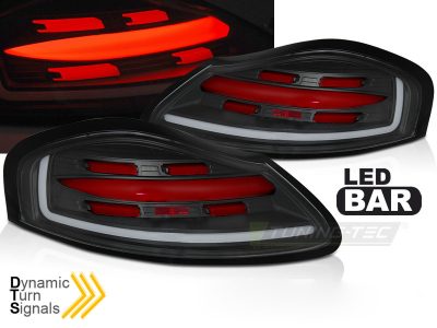 LED Bar Fanali Posteriori Nero-Rosso Sequenziali per Porsche Boxster 986