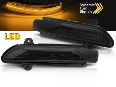 Laterale Direzione Nello Specchio Fumè LED Sequenziale per Mercedes W211 C219