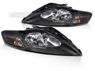Fari Nero per Ford Mondeo (2011-2014) - Fanali Anteriori Neri