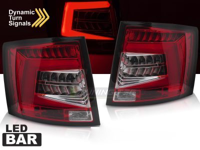 LED Bar Fanali Posteriori Rosso Bianco per Škoda Octavia III (2012-2016) OEM