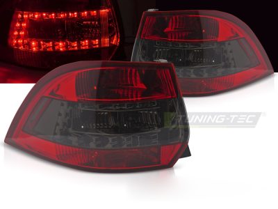 LED Fanali Posteriori Rosso Fumé per Volkswagen Golf 5 Variant (07-13) Fanali