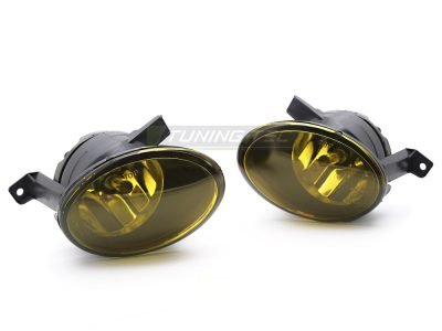 Fendinebbia Giallo per Volkswagen Golf VI (anni 2008-2013) Anteriore Giallo