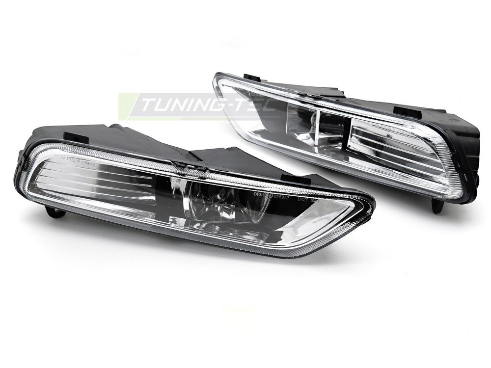 Luce Diurna Fari Trasparente per Volkswagen Passat B7 (2010-2014) Touring