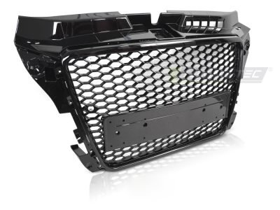 Griglia Sport Nero Lucido PDC per Audi A3 8P (2008-2012) con PDC