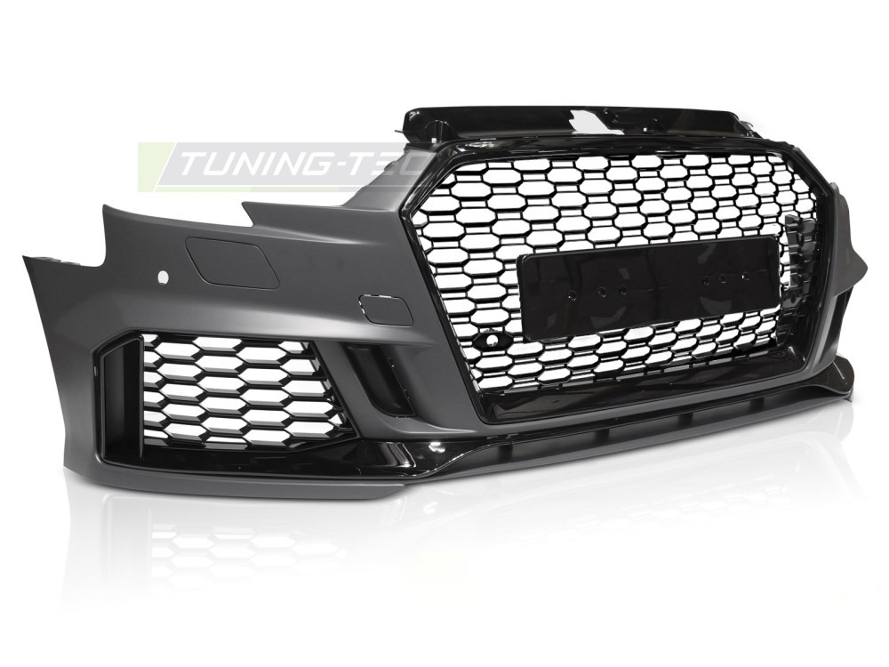 Anteriore Paraurti Sport PDC per Audi A3 8V (anni 2017-2020) con PDC