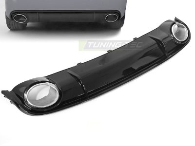 Diffusor Singolo Outlet Nero Lucido Sport Style per Audi A4 B8 (2008-2011)