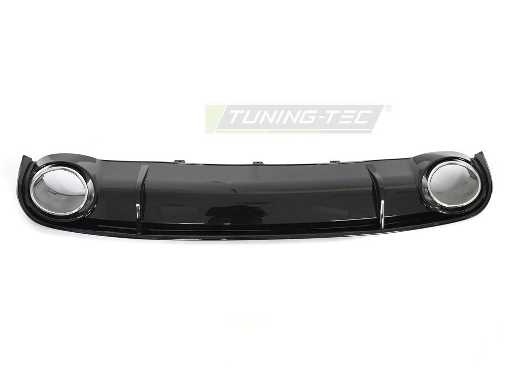 Diffusor Singolo Outlet Nero Lucido Sport Style per Audi A4 B8 (2008-2011)