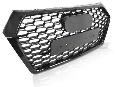 Griglia Sport Style Nero Lucido PDC per Audi Q5 FY (2016-2020) con PDC