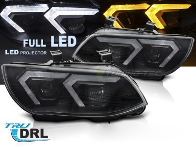 Full LED Fari Nero per BMW Serie 3 E92 (anni 2010-2013)