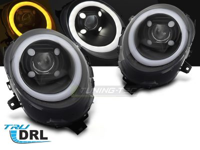 Fari Tube Luce Nera DRL per Mini Cooper F55 / F56 / F57 14-17