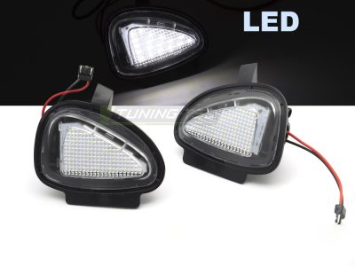 Specchietto Puddle Fari LED Fist per Volkswagen Golf 6, G GTI, Touran