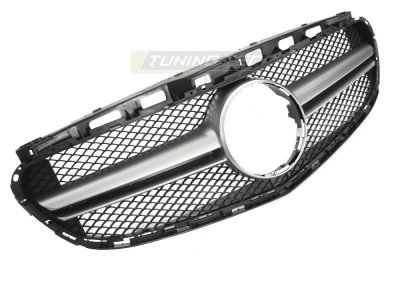 Griglia Nero Argento per Mercedes W212 (anni 2013-2016) - Sportiva