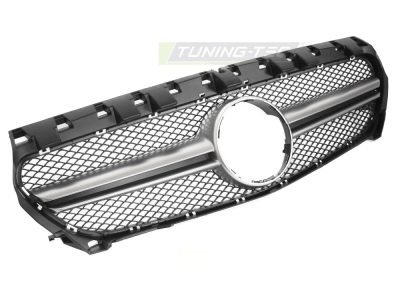 Griglia Nero Argento per Mercedes CLA W117 (2013-2019) - Griglia Sportiva