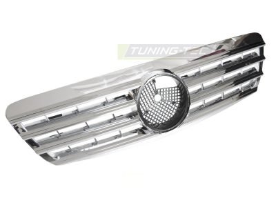 Griglia Sport Cromato per Mercedes W220 (1998-2002) - Griglia Anteriore Sportiva