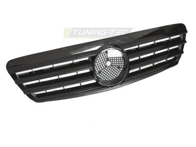 Griglia Sport Nero Lucido per Mercedes W220 (1998-2002) - Griglia Anteriore