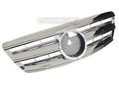 Griglia Sport Cromato per Mercedes W220 (2002-2005) - Griglia Anteriore Sportiva