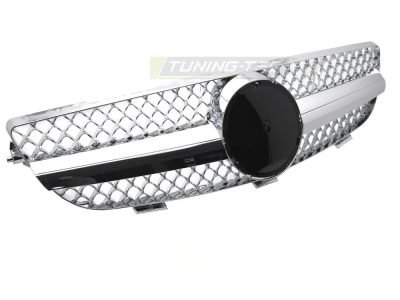 Griglia Sport Cromato per Mercedes-Benz CLK W209 (2003-2010) - Griglia Anteriore