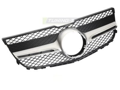Griglia Sport Argento Cromato per Mercedes GLK X204 (2013-2015) - Finitura Cromo