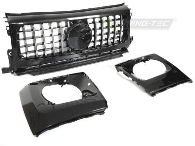Griglia Sport Nero Cromato per Mercedes Classe G W464 (anni 2018-2024)