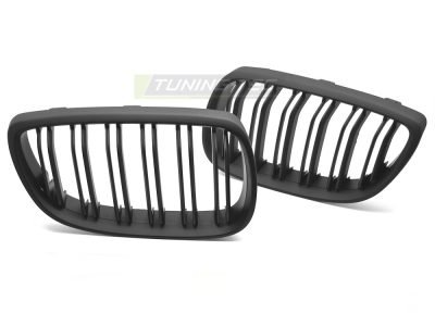Griglia Sport Nero Opaco Doppio Bar per BMW Serie 3 E92 (06-10)
