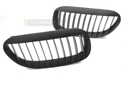 Griglia Nero Opaco per BMW E63 02-10 / E64 04-10, Griglia Sportiva Anteriore