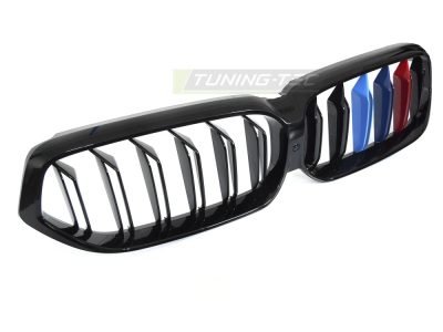 Griglia Sport Nero Lucido Tri-Colour Doppio Bar per BMW G32 LCI (20-23)