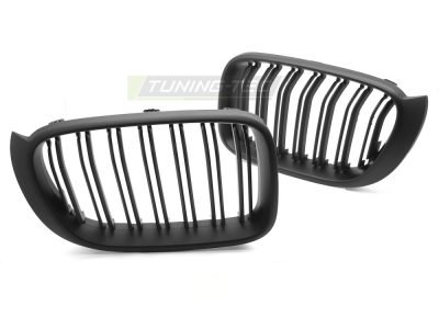 Griglia Sport Nero Opaco Doppio Bar per BMW X3 F25 (2014-2017) e X4 F26