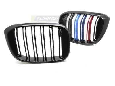 Griglia Sport Nero Tri-Colour Doppio Bar per BMW X3 G01 (2017-2021)